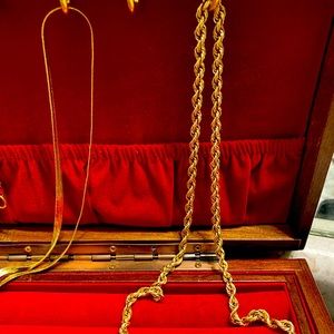 22” Gold rope chain